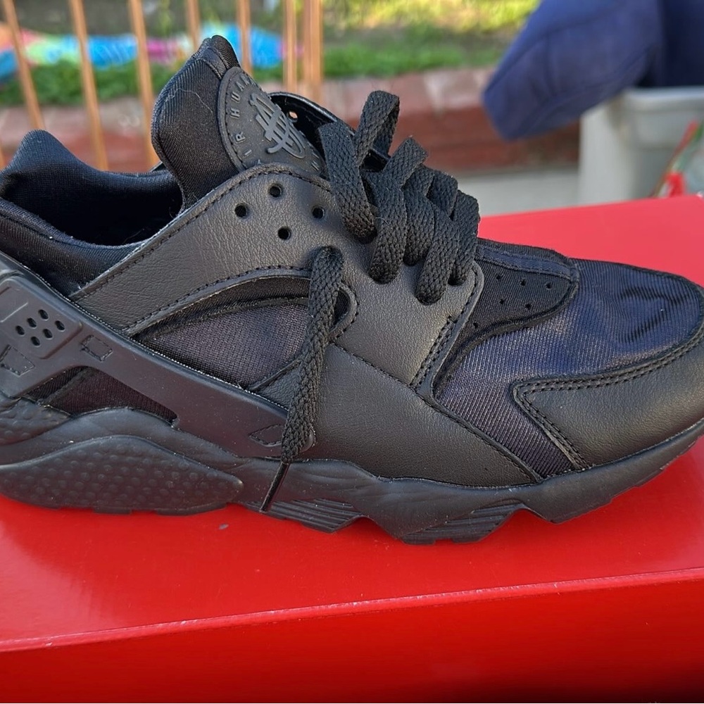 Women’s Black Huarache Sneakers